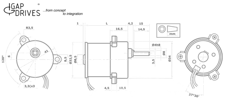 abmessung b138f micromotors