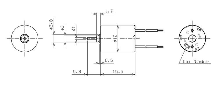 cit 12mm 15.5mm