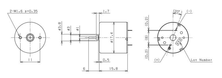 cit 17.4mm 15.8mm